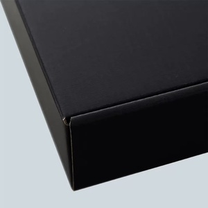 Boîte d'enveloppe noire Emballage d'expédition Carton ondulé Boîte express 1 pièce quantité minimale de commande <span class=keywords><strong>en</strong></span> stock - Product Image 2
