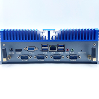 Mini PC Industrial Huiyuan para Riel DIN, Intel Core Ultra5/7 Serie 125U, Sin Ventilador, Integrado, Doble LAN, X86, Carcasa de Aluminio