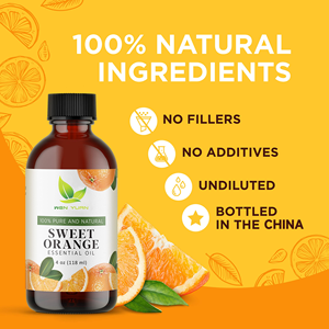 100% Pure Sweet Orange Basil Lemon Lemongrass <strong>Frankincense</strong> Vanilla <strong>Essential</strong> <strong>Oil</strong> 4 Fl. Oz Hair <strong>Oil</strong> Glass Dropper Aromatherapy - Product Image 2