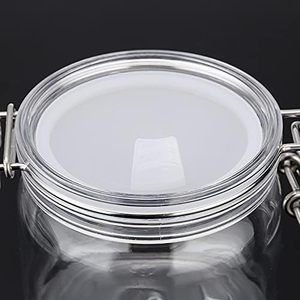 Tarro de Vidrio de Gran Capacidad al por Mayor con Tapa Metálica y Sello Dorado, Contenedor Transparente para Alimentos de Alta Calidad con Logotipo Personalizado - Product Image 5