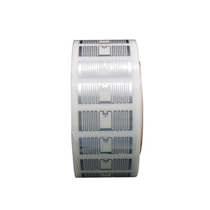สติกเกอร์ติดตาม RFID ขนาด 42*16 มม. แท็ก RFID แบบกำหนดเอง แท็ก RFID UHF ป้องกันการงัดแงะ สติกเกอร์แท็กอัจฉริยะ - Product Image 2