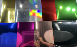 <span class=keywords><strong>Papier</strong></span> Cartoline Holographique Arc-en-Ciel Laser Irisé Miroir pour Bricolage, Décoration de Gâteau d'Anniversaire et <span class=keywords><strong>Cricut</strong></span> - Product Image 2