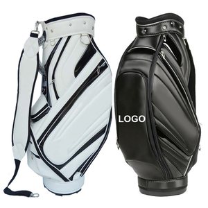 Bolsa de golf de cuero Dericsson bolsa de viaje de golf personalizada impermeable de cuero - Product Image 5