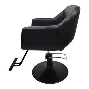 Commercio all'ingrosso nero barbiere sedia altezza regolabile parrucchiere salone per lo Styling sedie per il taglio dei capelli - Product Image 3