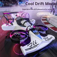 Drone télécommandé BJQ OEM et voiture de drift 2 en 1, jouet volant, voiture de drift télécommandée, hélicoptère volant, avion jouet pour enfants et adultes