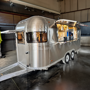 Carrito de Comida Rápida Móvil en Oferta, Remolque Cuadrado de Color para Pizza, Hamburguesas, Restaurante, Panadería, Vino, Hoteles - Product Image 4