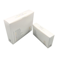 Boîtes d'emballage en carton avec logo personnalisé Boîte d'emballage blanche et noire