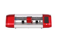 Otomatik kontur fonksiyonu 72cm Skycut C24 vinil yapışkan ile GED 24 inç çizim kesici kesici makinesi