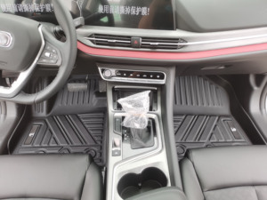 Alfombrillas de Coche TPE 3D de Lujo Negras, Duraderas, Juego Completo, <span class=keywords><strong>Precio</strong></span> Económico, para <span class=keywords><strong>Honda</strong></span> UR-V 2017-2024 - Product Image 3