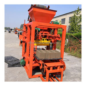 工場直売 QT4-26 半自動レンガ製造機 中空/中実レンガ 路縁石一体型機械 工業機器 - Product Image 5