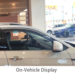 Visera para Ventana de Auto para Volkswagen T-Cross 2019 - Deflector de Viento, Lluvia y Sol de Primera Calidad Moldeado por Inyección - Product Image 2