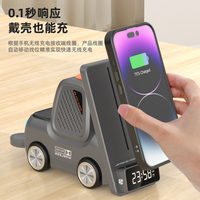 Nouveaux produits sur le marché, support de charge sans fil, logo personnalisé, chargeur sans fil 3 en 1 pour iPhone d'Apple