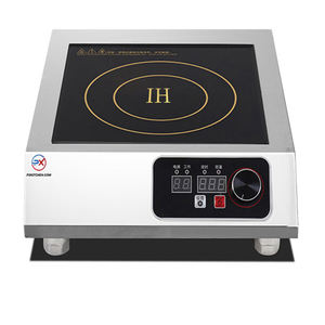 Cuisinière à induction King économe en énergie | Cuisinière commerciale haute puissance à brûleur unique 220V 3500W avec quantité minimale de commande - Product Image 1