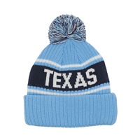 Unisex wintermuts met op maat geborduurde pompom, digitaal bedrukt logo, fleecevoering, camouflage, argyle, cartoonprint, fruitprint
