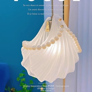 Lampe suspendue de chevet de style français, luxe léger, design de <span class=keywords><strong>restaurant</strong></span>, comptoir de bar, lumière chaude, luminaires de style nouveau 2022 - Product Image 1