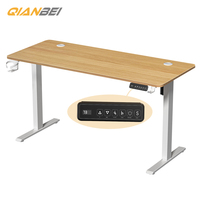 QB moderne intelligent moderne ordinateur réglable en hauteur cadre de bureau debout Table de mobilier de bureau Table à hauteur réglable pour le bureau