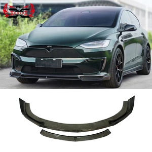Alerón de parachoques delantero de fibra de carbono de alta calidad, Kits de carrocería, accesorios, Kit de carrocería de estilo <span class=keywords><strong>CMS</strong></span> para Tesla Model X 2023 - Product Image 1