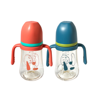 Biberon d'alimentation pour nouveau-né de 240 ml en gros, produits pour bébés mignons personnalisés, biberon d'alimentation pour tout-petits