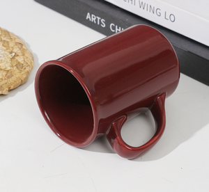 Classic Straight Body <b>Ceramic</b> Mugs, Multi-color Options, Durable Porcelain Coffee <b>Cups</b> for Daily Use & Gifting - Product Image 3