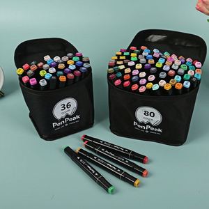 Alcohol Markers Brush Tip Double Tipped Art <b>Sketch</b> Marker <b>Set</b> for Artists Adults Coloring Illustration - Product Image 1