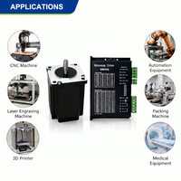 HOLRY 2.2NM 3NM 5A 60mm HOLRY Motor Stepper Terintegrasi Hibrida Tertutup Terbuka dan Driver dengan Driver