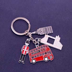Nouvelle mode métal émail couleurs britannique Bus <span class=keywords><strong>Big</strong></span> <span class=keywords><strong>Ben</strong></span> London <span class=keywords><strong>Tower</strong></span> <span class=keywords><strong>Bridge</strong></span> pendentif bijoux - Product Image 2