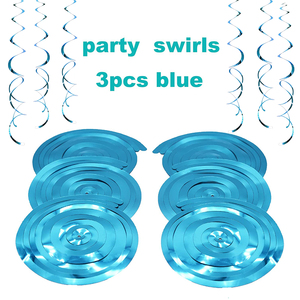 Nicro 73 pièces Décoration de fête sur le thème des sirènes Joyeux <span class=keywords><strong>anniversaire</strong></span> Kit de ballons en aluminium et bannière <span class=keywords><strong>Petite</strong></span> Sirène Fournitures de fête Décoration de table - Product Image 3