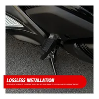 Pour Yamaha XMAX400 XMAX300 400 Moto XMAX300 Repose-pieds arrière Coussinet de protection en caoutchouc anti-collision