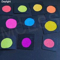 Poudre néon brillante de haute qualité Mcess, pigment fluorescent pour ongles, poudre chromée, poudres à ongles effet miroir pour peintures à l'aquarelle
