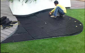 HDPEプラスチック防水排水ボード屋根庭と地下壁CE ISO - Product Image 3