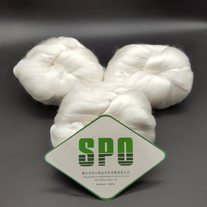 China 100% fibra de seda al por mayor, Fibra de seda muga con capullo de gusano de seda, Fibra de seda de morera del cuarto paso - Product Image 3