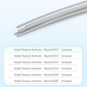 Fornitura dentale ortodontico 10 pz espanso Ni-Ti fili rotondi/rettangolari per arco dentale - Product Image 3