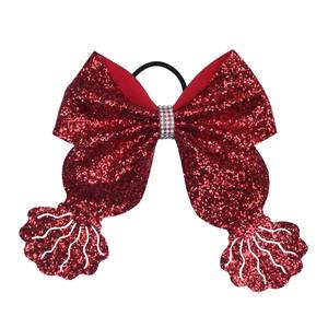 קשת סרט איכותית עם אפשרויות צבע מרובות, בעלת גזרה של זנב דג לקליפס שיער או כאביזר לבגדים. - Product Image 6