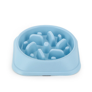 ชามอาหารสัตว์เลี้ยงแบบป้องกันการสำลัก Petal Anti-Choking Slow Food Bowl  วัสดุพลาสติกกันลื่นและกันตก ใช้งานได้จริงสำหรับอาหารประจำวันของสัตว์เลี้ยง - Product Image 2