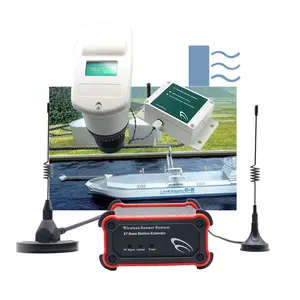 433 Mhz cảm biến Long Range IOT hiển thị không dây siêu âm nhiên liệu diesel Tank siêu âm mức chất lỏng Meter đo cảm biến