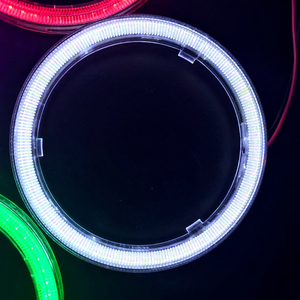 Anelli Luminosi DAO Super Brillanti per <span class=keywords><strong>Auto</strong></span>, Luci LED Angel Eyes COB, Dimensioni 60mm-120mm, Accessori <span class=keywords><strong>Auto</strong></span>, Barre Luminose LED, 12 Mesi - Product Image 5