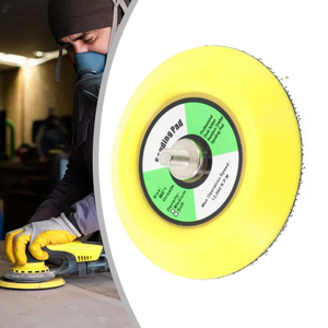 Bantalan pengamplasan pneumatik 4/5/6 inci, dengan kait dan putaran, ampelas bulat untuk ampelas udara, bantalan pemoles dukungan Flocking, cakram nilon - Product Image 4