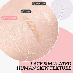400 Uds. Cintas para párpados de encaje de doble párpado, herramientas de maquillaje, malla cosmética Invisible con pegamento, Clip MOQ bajo, diferentes formas de ojos - Product Image 4