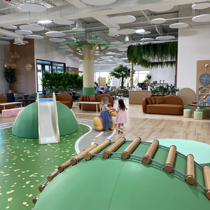 Aire de jeux pour enfants commerciale, structure d'<span class=keywords><strong>escalade</strong></span> souple, conception personnalisée de salle de jeu de rôle - Product Image 6