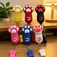 Clé USB originale en forme de patte, mini disque de stockage externe, dispositif de sauvegarde, personnalisation de la marque disponible
