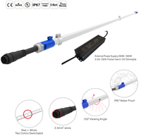 Éclairage LED T6 pour poulets, 1,2 m, 4W, IP67, sans scintillement, garantie 5 ans, système de cage, éclairage avicole
