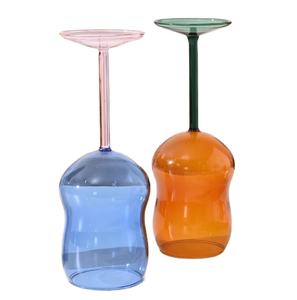 Grande tasse en verre borosilicaté personnalisé de couleur bonbon en forme de <span class=keywords><strong>gourde</strong></span> - Product Image 2