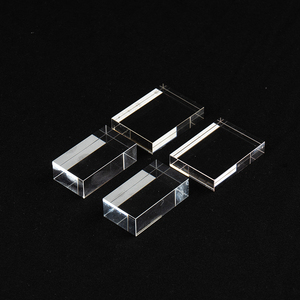 Tùy chỉnh thực hiện vật lý ánh sáng quang học lăng kính hình chữ nhật cao trong suốt khối lăng kính - Product Image 5