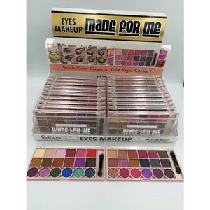 Custom Professional Long Lasting makeup glitter eyeshadow matte eye shadow palette