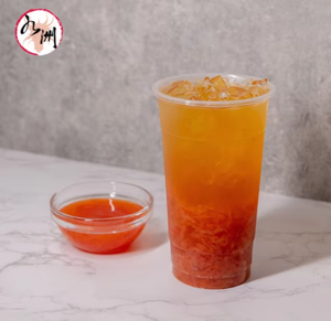 น้ำเชื่อมรสเกรปฟรุตแดงพรีเมียม รสหวานบริสุทธิ์ 2.5 กก. ฉลาก HALAL/HACCP สำหรับปรุงรสชาผลไม้สด - Product Image 3