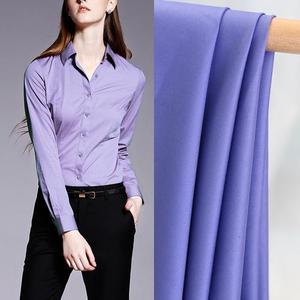Tissu <span class=keywords><strong>Popeline</strong></span> 100% Coton Peigné Tissé Anti-UV Imperméable Thermocollant Teint Uni Poids Moyen (90-120 g/m²) pour Chemises Bébé/Homme - Product Image 2