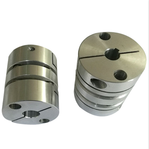 Connecteur d'arbre à vis à billes en alliage d'aluminium, accouplement Flexible à <span class=keywords><strong>Double</strong></span> couche pour moteur, 10 pièces, D26 L35 26x35mm - Product Image 5