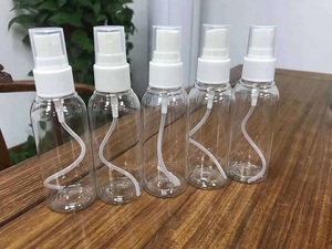 Fabrication 60ml 100ml 250ml 500ml d'alcool mini en plastique poche désinfectant vides bouteilles de pulvérisation - Product Image 2