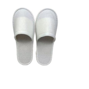 Pantoufles d'hôtel jetables antidérapantes à bout ouvert de couleur unie pour hôtels, maisons d'hôtes, clubs - Product Image 5