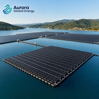 Panneau solaire photovoltaïque monocristallin 550W, excellente production d'énergie en faible luminosité, matériau résistant au vieillissement, compatible avec le stockage d'énergie domestique